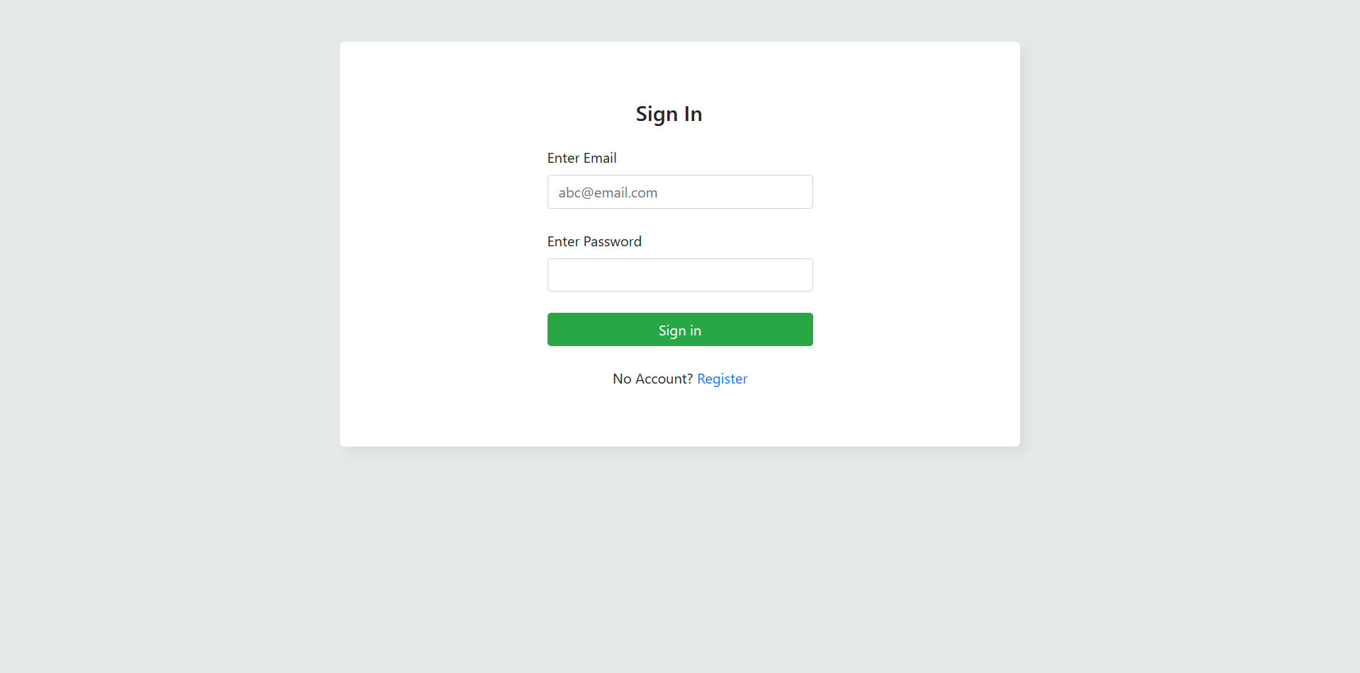 Sign-In